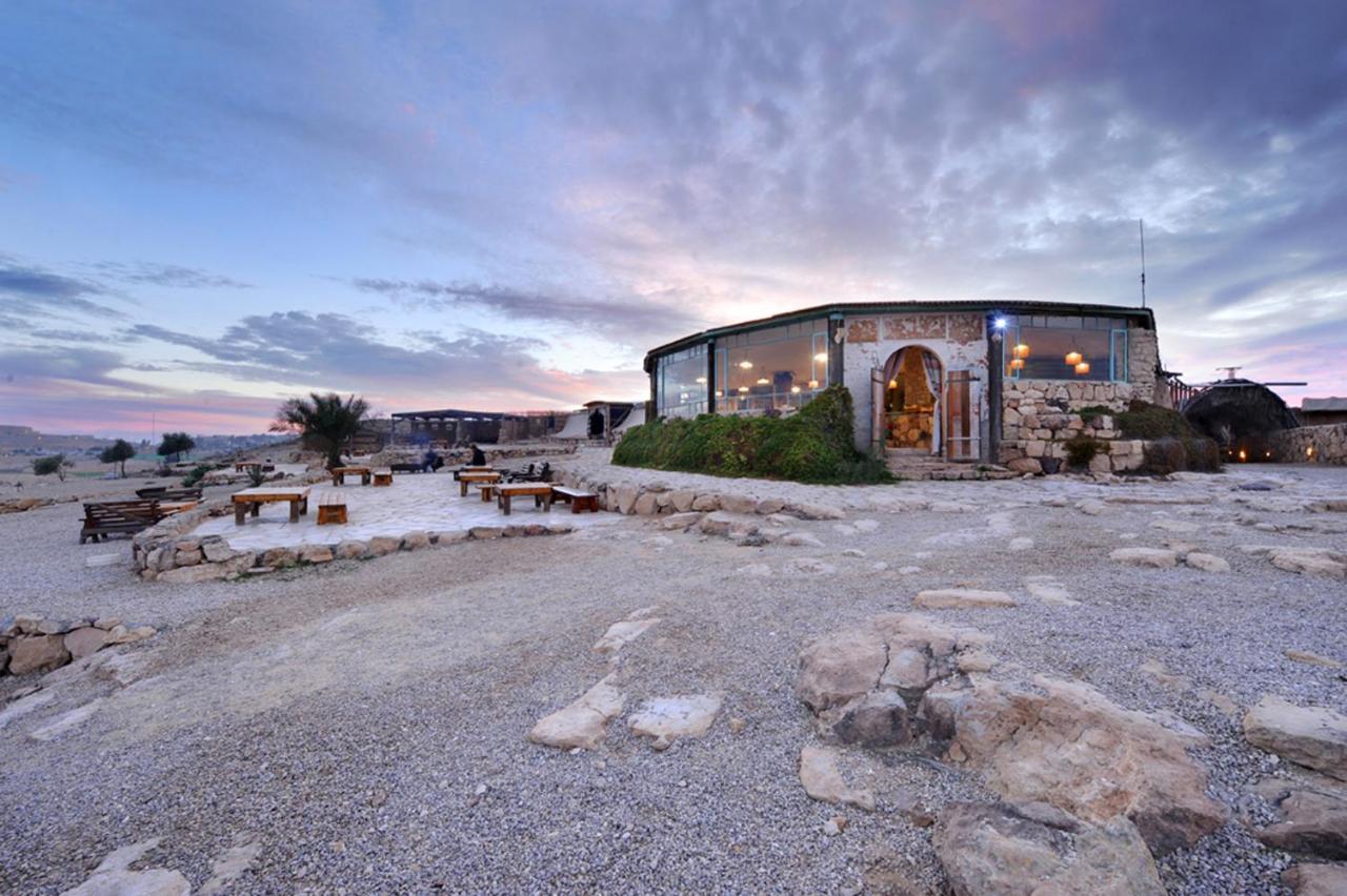 הוילה מצפה רמון Desert Shade Camp חוות צל מדבר מראה חיצוני תמונה